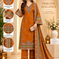 Iris - 3pcs Ready-to-Wear Cambric Suit