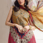3 Piece Unstitched Embroidered Cambric Suit | MPT-2710-A