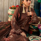 3 Piece Unstitched Embroidered Dobby Linen Suit