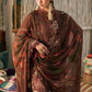3 Piece Unstitched Embroidered Dobby Linen Suit