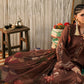 3 Piece Unstitched Embroidered Dobby Linen Suit