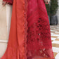 3 Piece Unstitched Embroidered Lawn Suit
