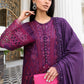 3 Piece Unstitched Embroidered Lawn Suit