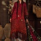 3 Piece Unstitched Embroidered Linen Suit