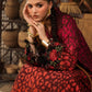 3 Piece Unstitched Embroidered Linen Suit