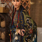 3 Piece Unstitched Embroidered Linen Suit