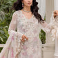 3 Piece Unstitched Embroidered Chiffon Suit | MPC-25-101