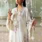 3 Piece Unstitched Embroidered Tusser Silk Suit