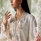 3 Piece Unstitched Embroidered Tusser Silk Suit
