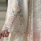 3 Piece Unstitched Embroidered Tusser Silk Suit