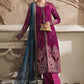 3 Piece Unstitched Embroidered Chiffon Suit | MPC-25-102