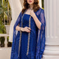 3 Piece Unstitched Embroidered Chiffon Suit | MPC-25-103