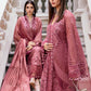 3 Piece Unstitched Embroidered Organza Suit