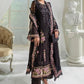 3 Piece Unstitched Embroidered Chiffon Suit | MPC-25-104