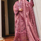 3 Piece Unstitched Embroidered Organza Suit