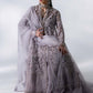 3 Piece Unstitched Embroidered Organza Suit