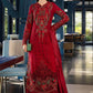 3 Piece Unstitched Embroidered Jacquard Lawn Suit
