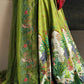 3 Piece Unstitched Embroidered Raw Silk Suit