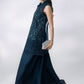 3 Piece Unstitched Embroidered Organza Suit