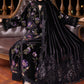 3 Piece Unstitched Embroidered Velvet Suit