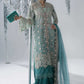 3 Piece Unstitched Embroidered Organza Suit