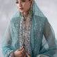 3 Piece Unstitched Embroidered Organza Suit