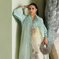 3 Piece Unstitched Embroidered Raw Silk Suit