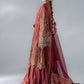 3 Piece Unstitched Embroidered Organza Suit