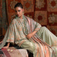 3 Piece Unstitched Embroidered Irish Linen Suit