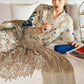 3 Piece Unstitched Embroidered Lawn Suit