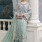 3 Piece Unstitched Embroidered Chiffon Suit | MPC-25-108