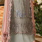 3 Piece Embroidered Chiffon Suit