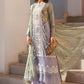 3 Piece Unstitched Embroidered Lawn Suit