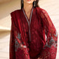 3 Piece Unstitched Embroidered Net Suit