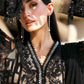 3 Piece Unstitched Embroidered Net Suit
