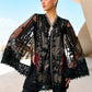 3 Piece Unstitched Embroidered Net Suit