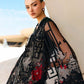 3 Piece Unstitched Embroidered Net Suit