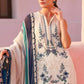3 Piece Unstitched Embroidered Jacquard Lawn Suit