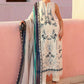 3 Piece Unstitched Embroidered Jacquard Lawn Suit