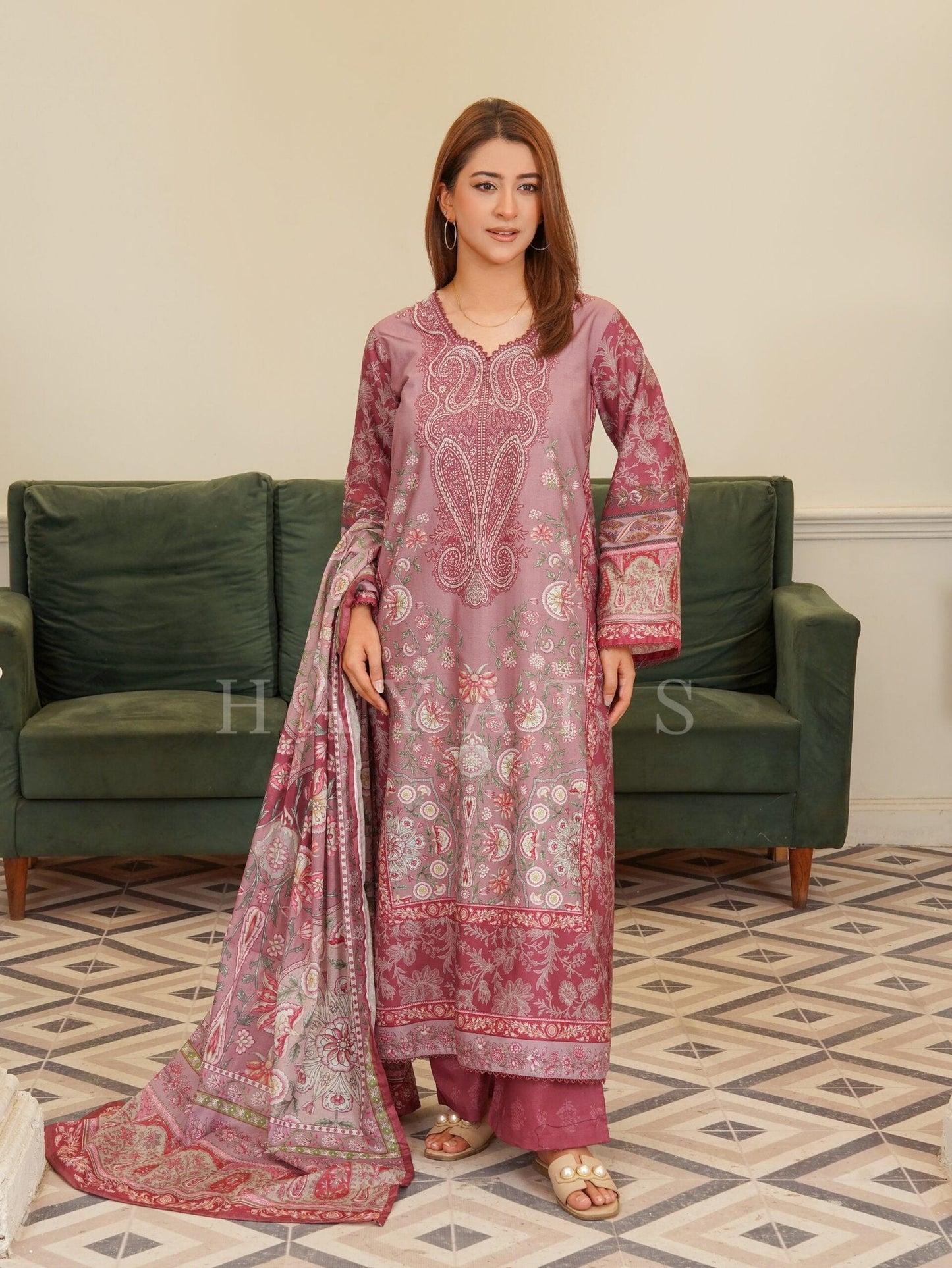Summer Whisper – 3PC Dusty Rose