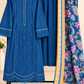 Violet - 3pcs Ready-to-Wear Cambric Suit