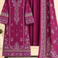 Peach Pink - 3pcs Ready-to-Wear Cambric Suit