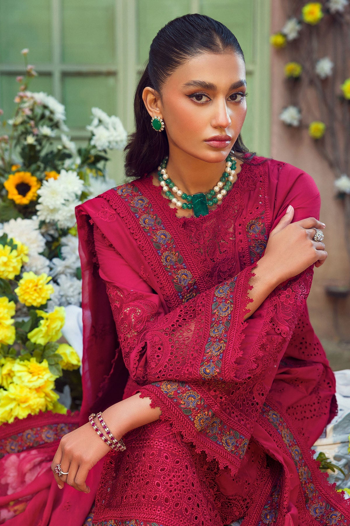 4425-ZOHRA-JABEEN EMBROIDERED LAWN UNSTITCHED