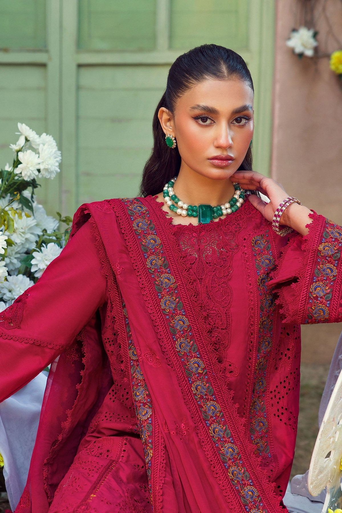 4425-ZOHRA-JABEEN EMBROIDERED LAWN UNSTITCHED