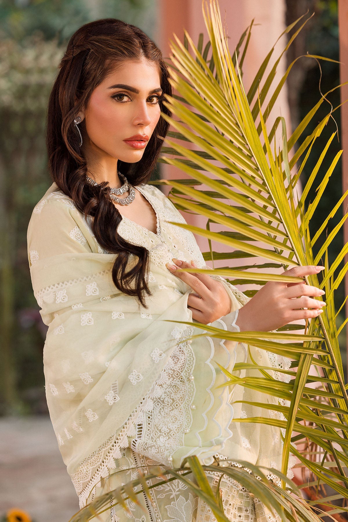 4432-BENAZIR EMBROIDERED LAWN UNSTITCHED