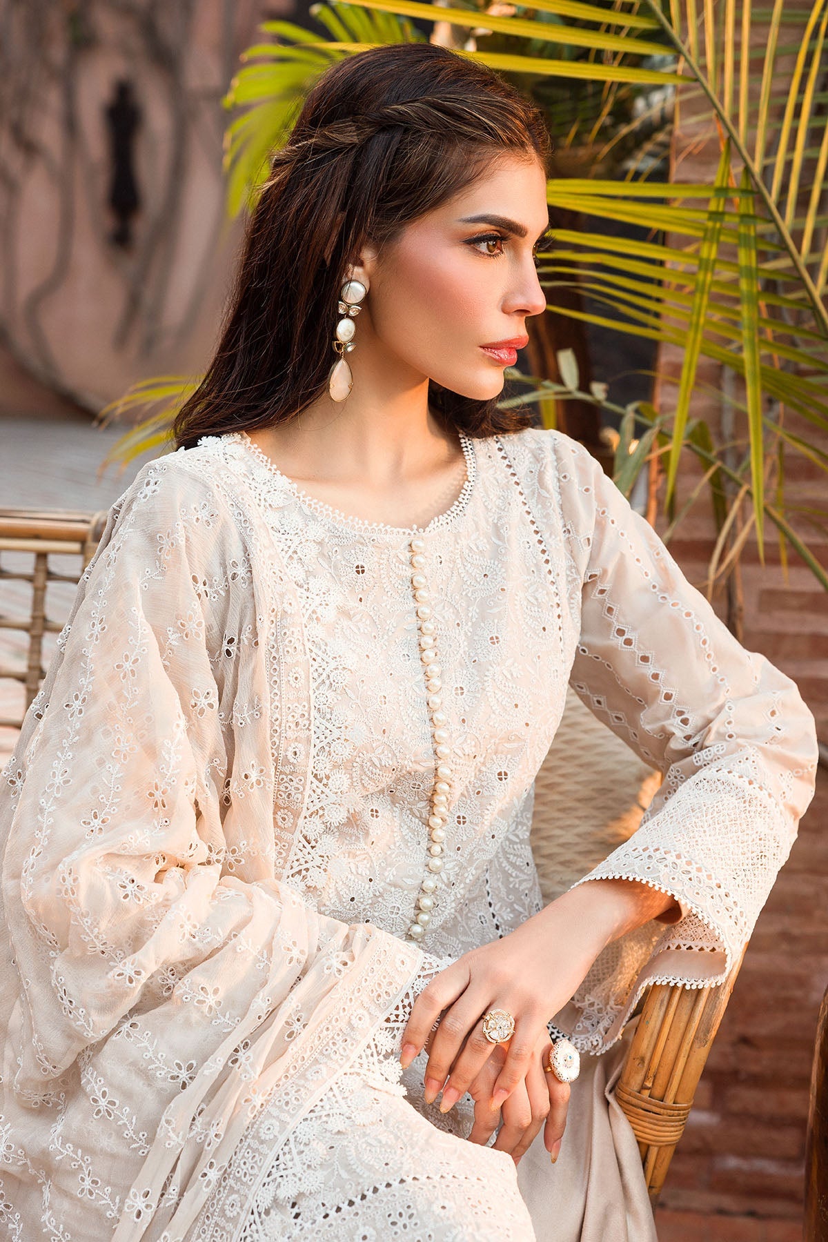 4434-SHABNAM EMBROIDERED LAWN UNSTITCHED