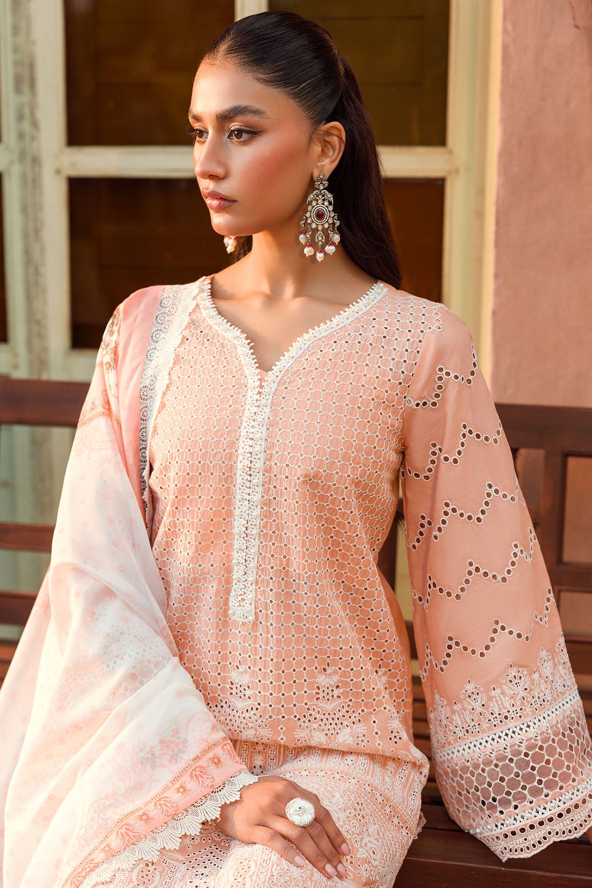 4435-SABIHA EMBROIDERED LAWN UNSTITCHED