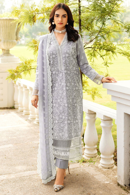 4837-MEHTAB EMBROIDERED LAWN UNSTITCHED