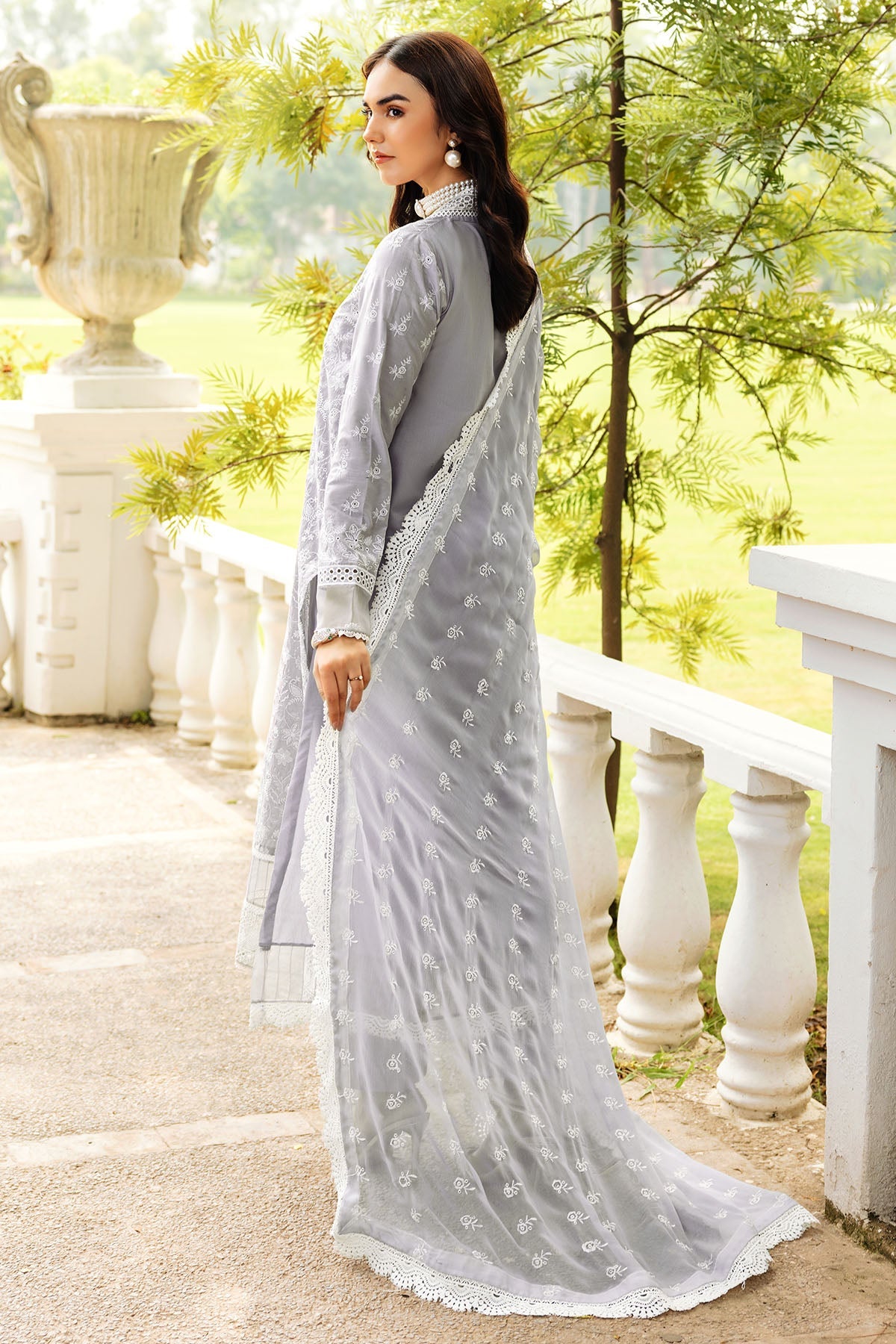 4837-MEHTAB EMBROIDERED LAWN UNSTITCHED