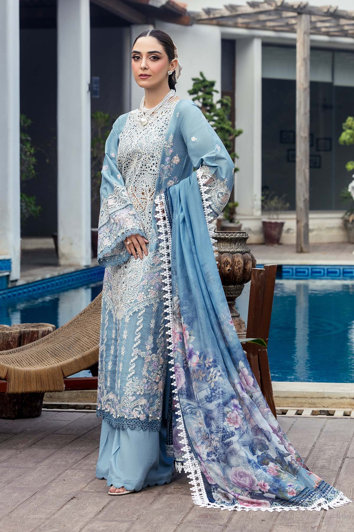 5301-ELAYNE EMBROIDERED LAWN UNSTITCHED